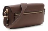 GUESS Danielle Flap Shoulder Bag Brown