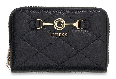 GUESS Frances SLG Zip Around Wallet M Black GUESS Frances SLG Zip Around Wallet M Black
