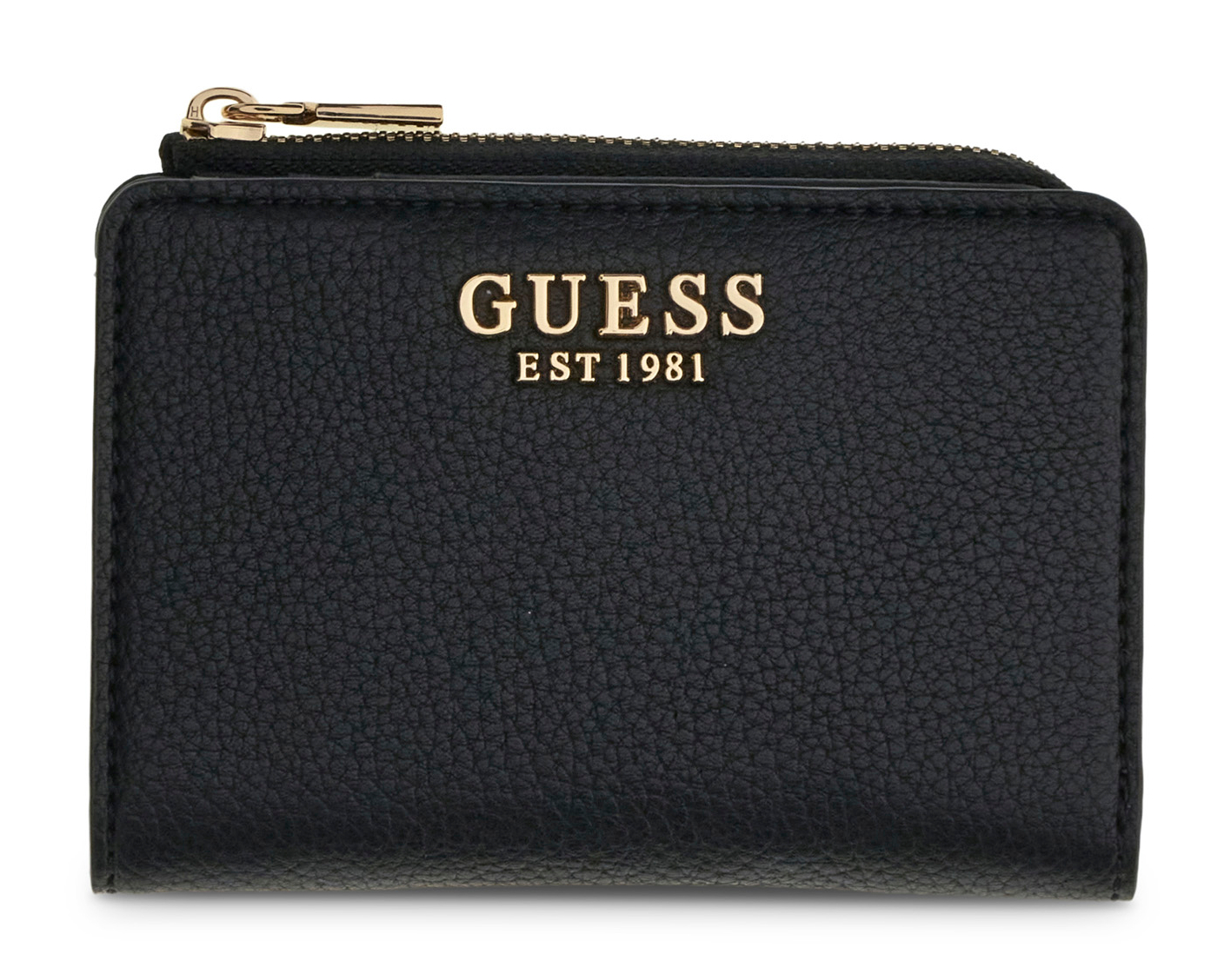 GUESS Melody SLG Zip Around Card Case Black