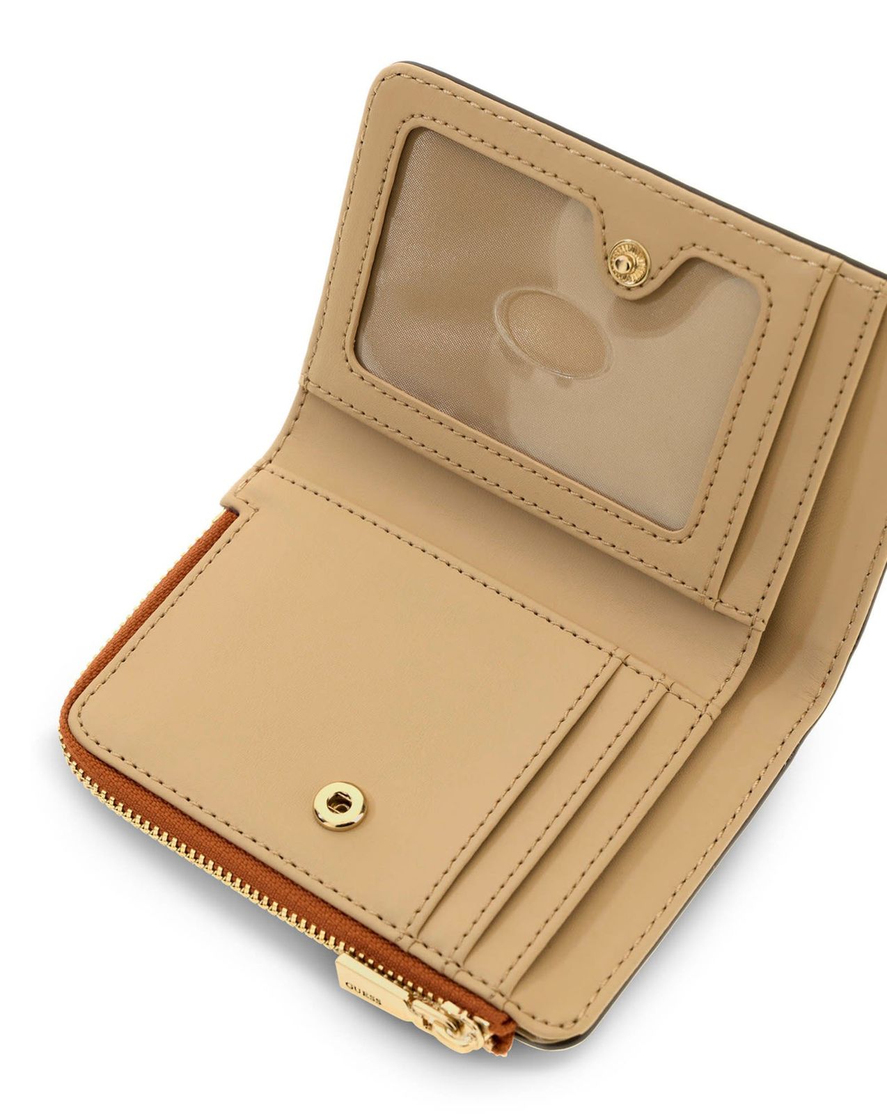 GUESS Danielle SLG Zip Around Card Case Ginger GUESS Danielle SLG Zip Around Card Case Ginger