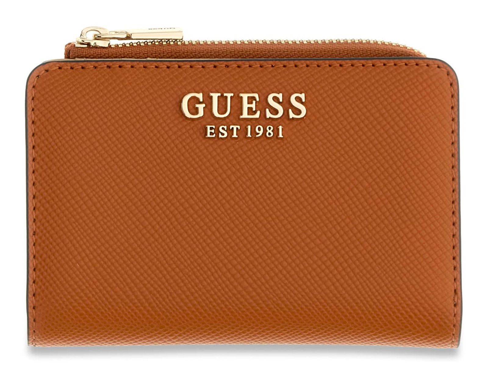 GUESS Danielle SLG Zip Around Card Case Ginger
