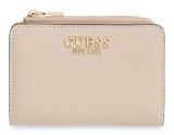 GUESS Danielle SLG Zip Around Card Case Bone