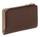 GUESS Danielle SLG Zip Around Card Case Brown GUESS Danielle SLG Zip Around Card Case Brown