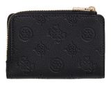 GUESS Blake SLG Zip Around Card Case Black Logo GUESS Blake SLG Zip Around Card Case Black Logo