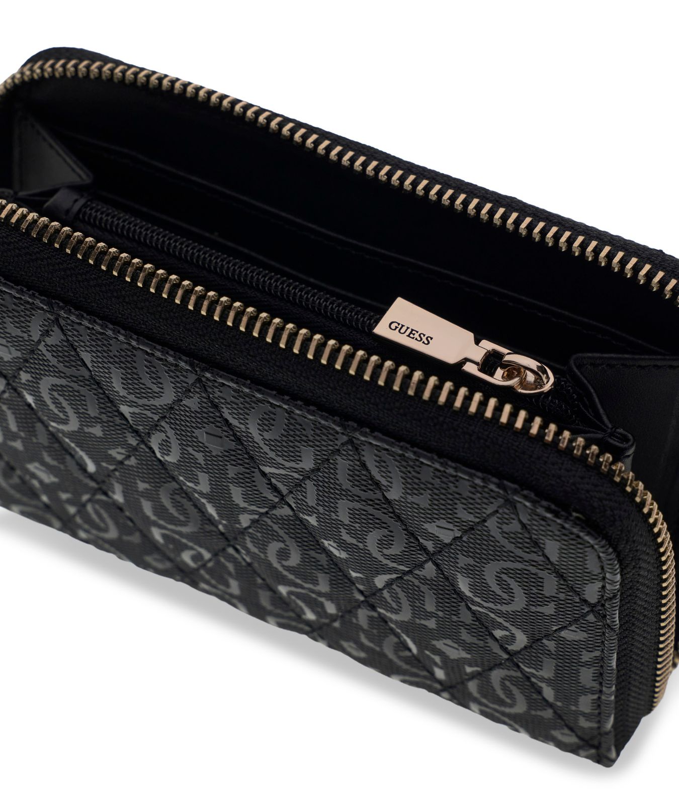 GUESS Tamara SLG Zip Around Wallet M Black GUESS Tamara SLG Zip Around Wallet M Black