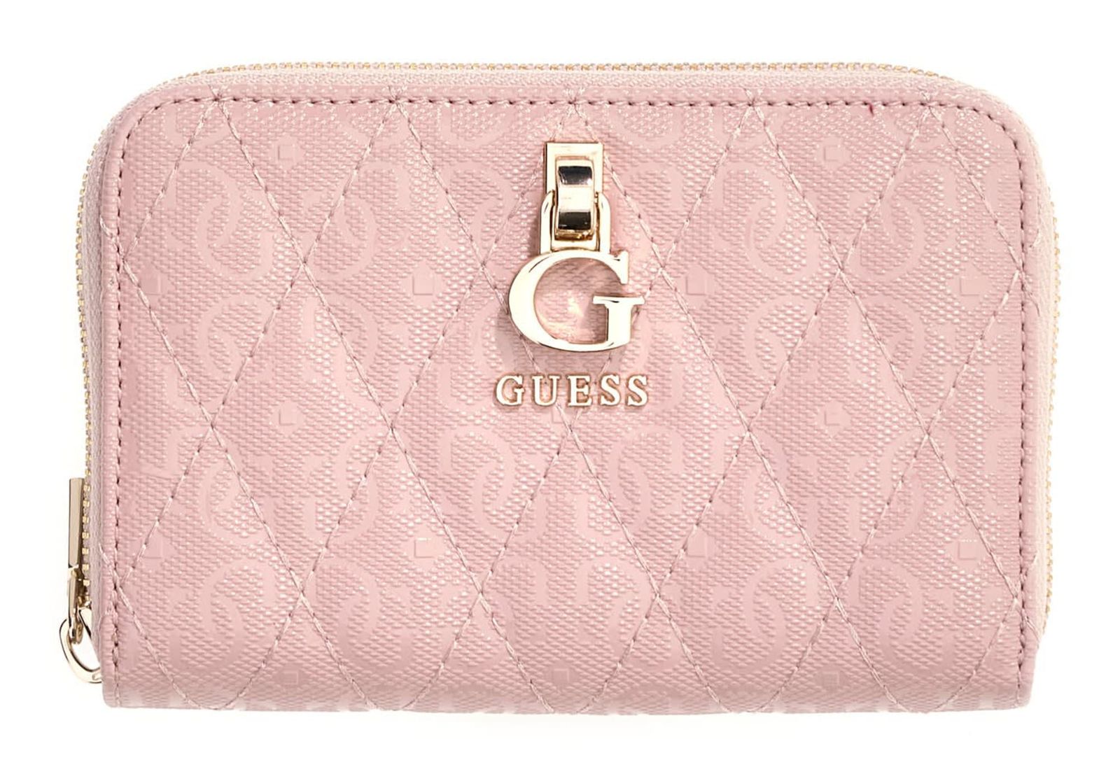 GUESS Tamara SLG Zip Around Wallet M Light Pink
