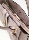GUESS Yvonne Logo Girlfriend Satchel Stone Logo