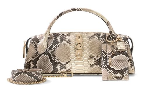 GUESS Yvonne Mini Satchel Natural GUESS Yvonne Mini Satchel Natural