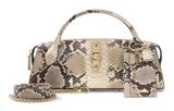 GUESS Yvonne Mini Satchel Natural