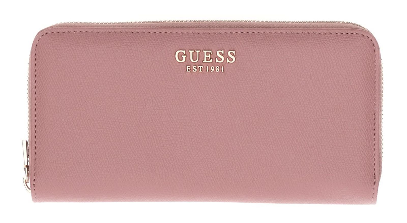 GUESS Amorette SLG Zip Around Wallet L Rosewood