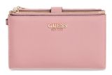 GUESS Amorette SLG Double Zip Organizer Rosewood GUESS Amorette SLG Double Zip Organizer Rosewood