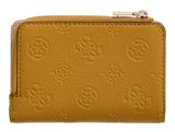 GUESS Blake SLG Zip Around Card Case Topaz Logo