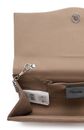 Tamaris Amalia Rhinestone Clutch Taupe