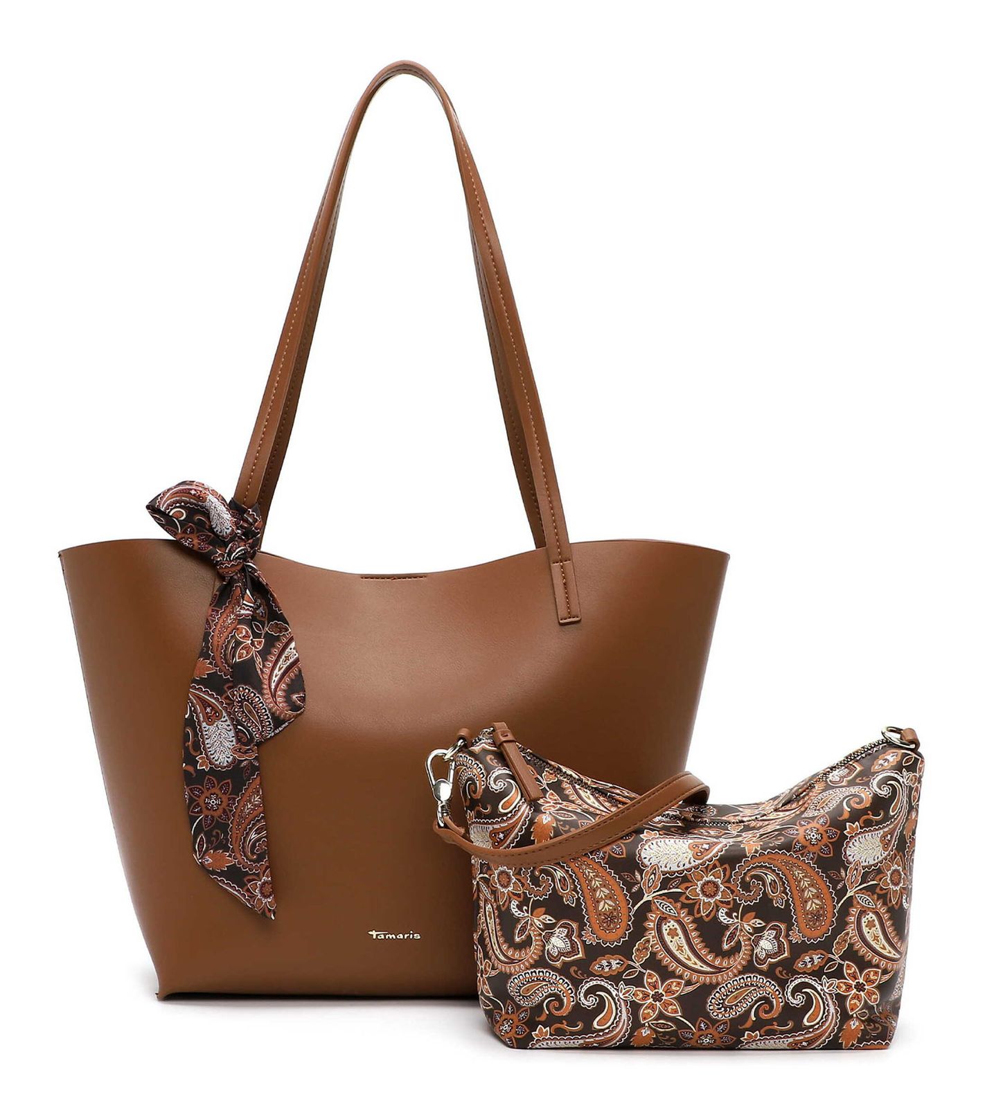 Tamaris Margarethe City Shopper L Cognac