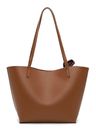 Tamaris Margarethe City Shopper L Cognac Tamaris Margarethe City Shopper L Cognac