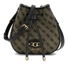 GUESS Samantha Mini Bucket Bag Black GUESS Samantha Mini Bucket Bag Black