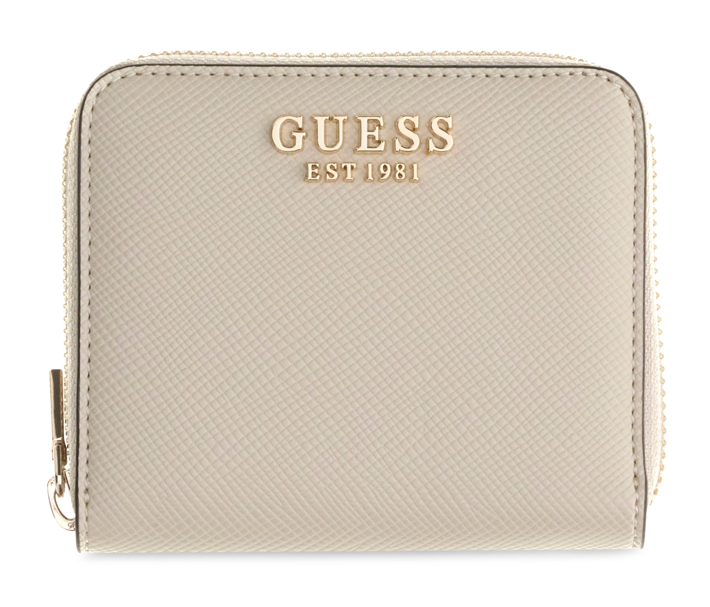 GUESS Danielle SLG Zip Around Wallet S Bone