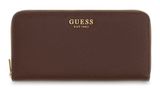 GUESS Danielle SLG Zip Around Wallet L Brown GUESS Danielle SLG Zip Around Wallet L Brown