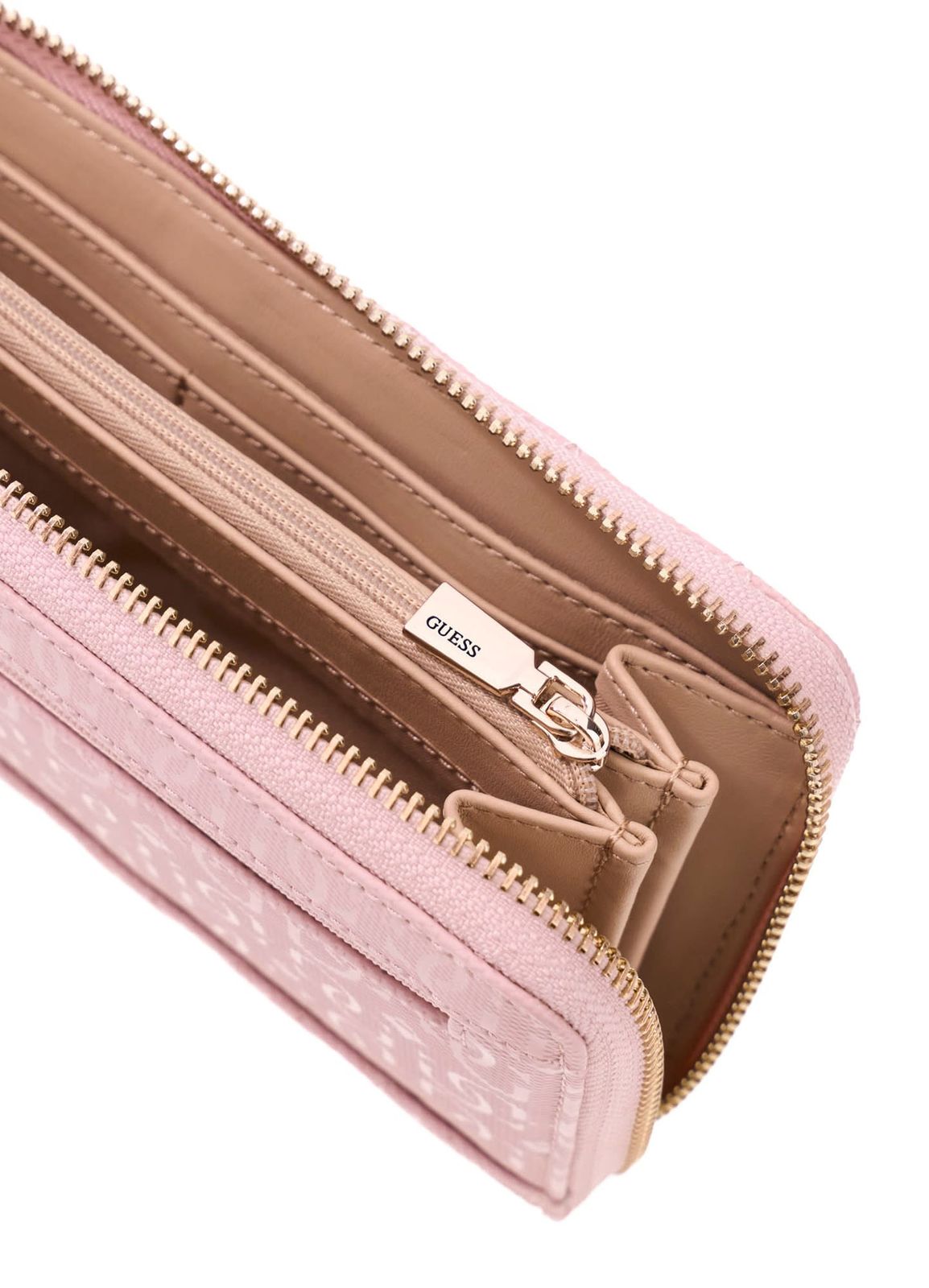 GUESS Tamara SLG Zip Around Wallet L Light Pink GUESS Tamara SLG Zip Around Wallet L Light Pink