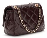 GUESS Juliet Mini Flap Bag Burgundy
