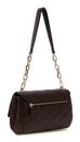 GUESS Frances Flap Shoulder Bag Brown