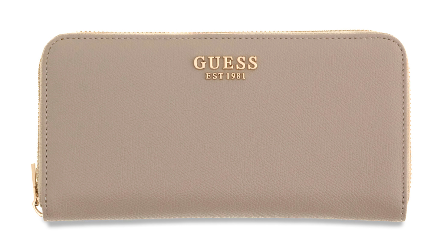 GUESS Amorette SLG Zip Around Wallet L Taupe