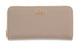 GUESS Amorette SLG Zip Around Wallet L Taupe GUESS Amorette SLG Zip Around Wallet L Taupe
