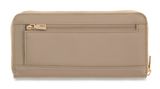 GUESS Melody SLG Zip Around Wallet L Light Taupe GUESS Melody SLG Zip Around Wallet L Light Taupe