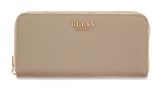 GUESS Melody SLG Zip Around Wallet L Light Taupe GUESS Melody SLG Zip Around Wallet L Light Taupe
