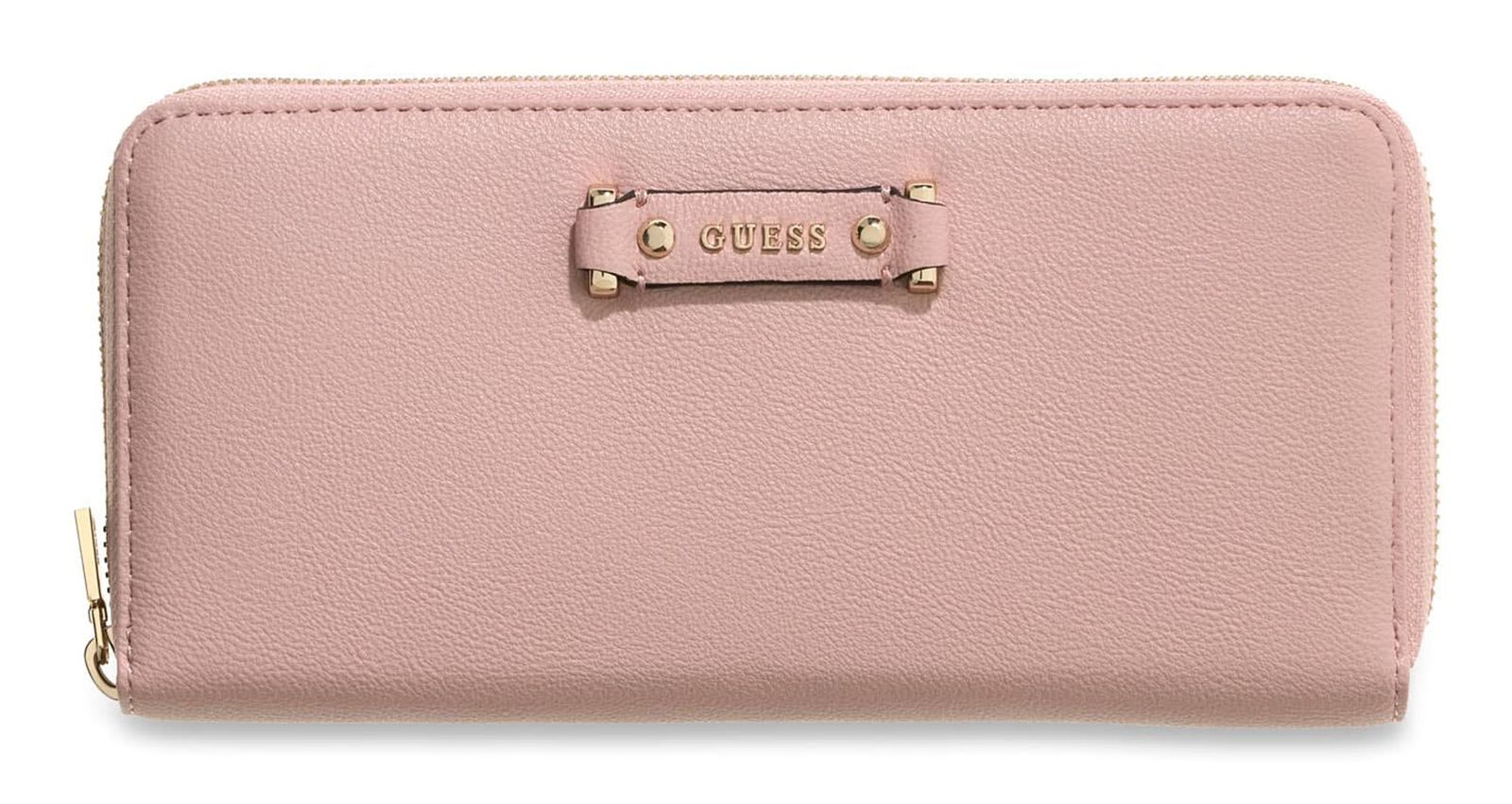 GUESS Dorothy SLG Zip Around Wallet L Light Pink