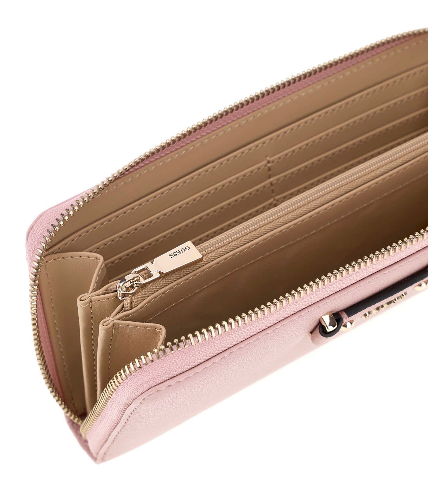 GUESS Dorothy SLG Zip Around Wallet L Light Pink GUESS Dorothy SLG Zip Around Wallet L Light Pink