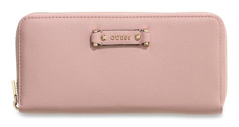 GUESS Dorothy SLG Zip Around Wallet L Light Pink