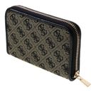 GUESS Samantha SLG Zip Around Wallet M Black Logo