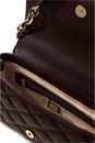 GUESS Frances Flap Shoulder Bag Black GUESS Frances Flap Shoulder Bag Black