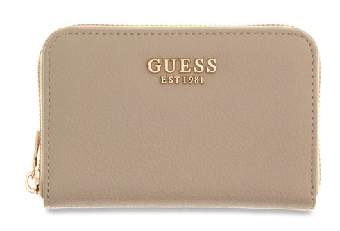 GUESS Melody Logo SLG Zip Around Wallet M Light Taupe
