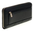 GUESS Frances SLG Large Zip Around Wallet L Black