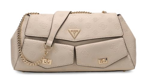 GUESS Blake Convertible Crossbody Flap Bone Logo GUESS Blake Convertible Crossbody Flap Bone Logo