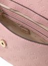 GUESS Carmella Flap Crossbody Light Pink Logo GUESS Carmella Flap Crossbody Light Pink Logo