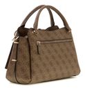 GUESS Yvonne Logo Girlfriend Satchel Latte Logo GUESS Yvonne Logo Girlfriend Satchel Latte Logo