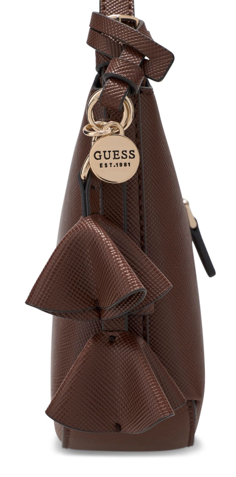 GUESS Danielle Shoulder Bag M Brown GUESS Danielle Shoulder Bag M Brown