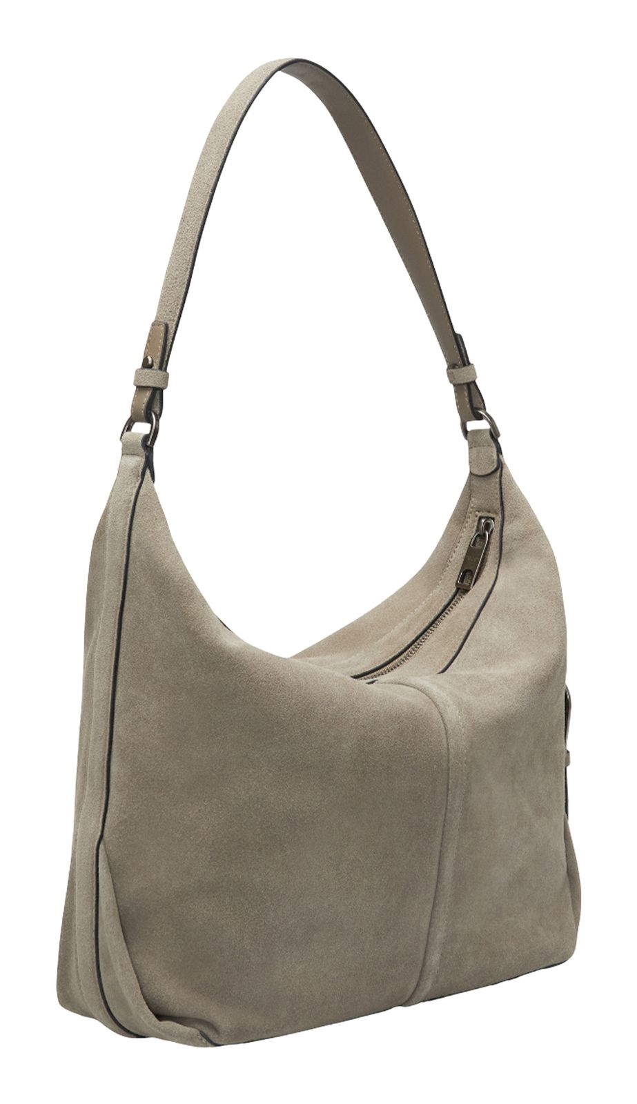 LIEBESKIND BERLIN Paris II Hobo Bag M Neutral Grey LIEBESKIND BERLIN Paris II Hobo Bag M Neutral Grey