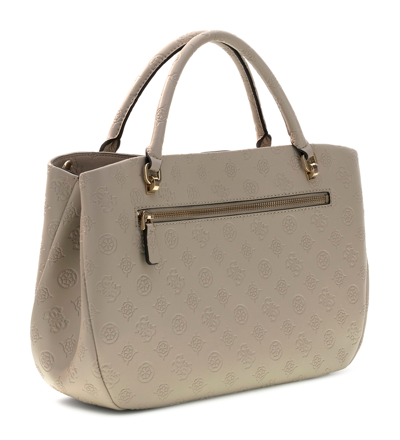 GUESS Carmella Girlfriend Satchel Bone Logo GUESS Carmella Girlfriend Satchel Bone Logo