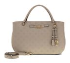 GUESS Carmella Girlfriend Satchel Bone Logo GUESS Carmella Girlfriend Satchel Bone Logo
