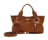 GUESS Suzy Mini 3 Compartment Satchel Cognac GUESS Suzy Mini 3 Compartment Satchel Cognac