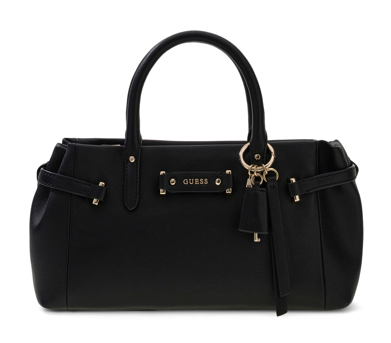 GUESS Dorothy Girlfriend Satchel S Black GUESS Dorothy Girlfriend Satchel S Black