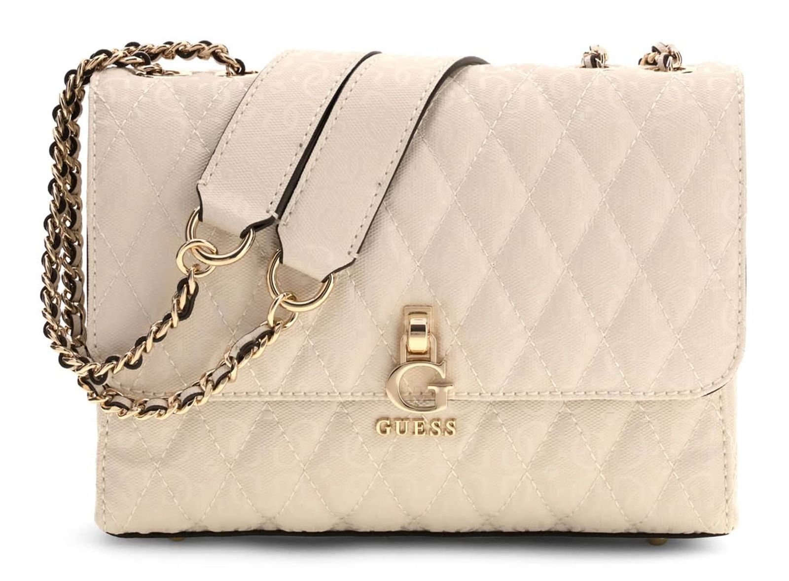 GUESS Tamara Convertible Crossbody Flap Bone