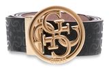 GUESS Stacey Adjustable & Reversible Belt H35 W105 Black / Light Pink - kürzbar GUESS Stacey Adjustable & Reversible Belt H35 W105 Black / Light Pink - kürzbar
