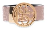 GUESS Stacey Adjustable & Reversible Belt H35 W95 Black / Light Pink - kürzbar GUESS Stacey Adjustable & Reversible Belt H35 W95 Black / Light Pink - kürzbar