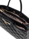 GUESS Frances Girlfriend Satchel Black GUESS Frances Girlfriend Satchel Black