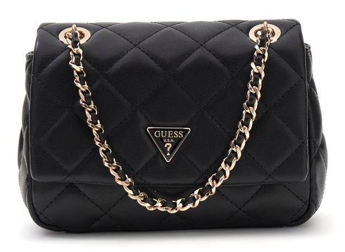 GUESS Juliet Mini Flap Bag Black